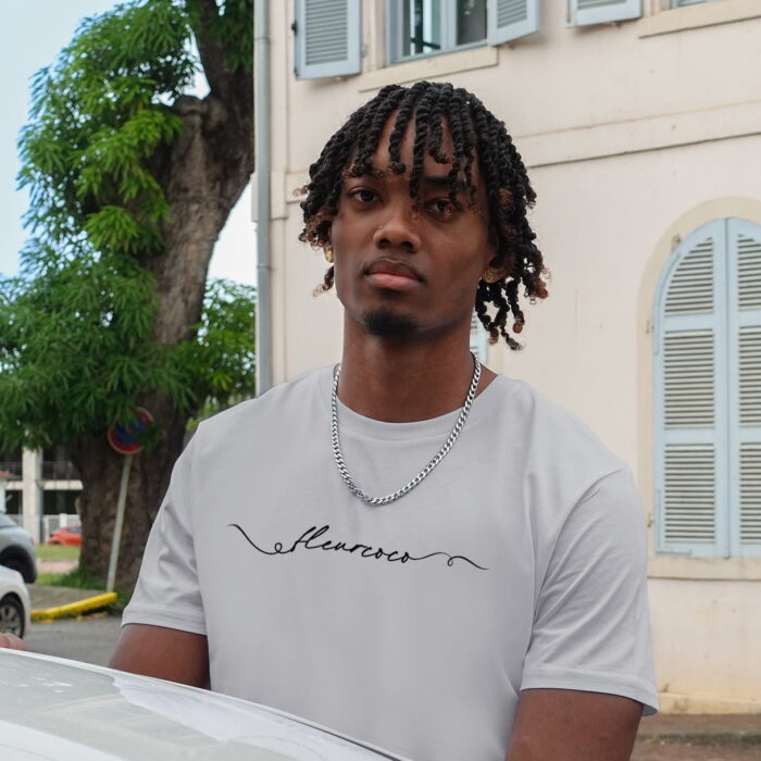fleurcoco noir - T-shirt pour homme