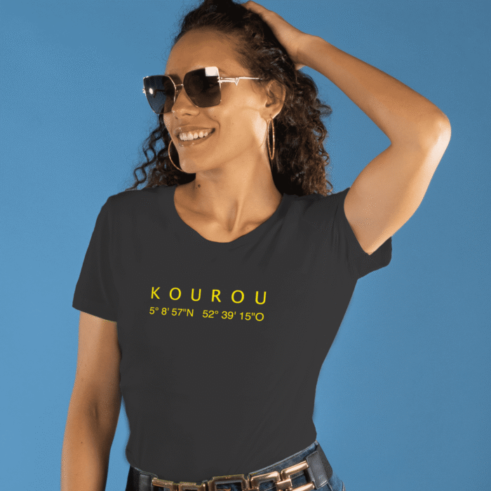 Kourou lg jaune T Shirt LG Kourou lg jaune T Shirt LG